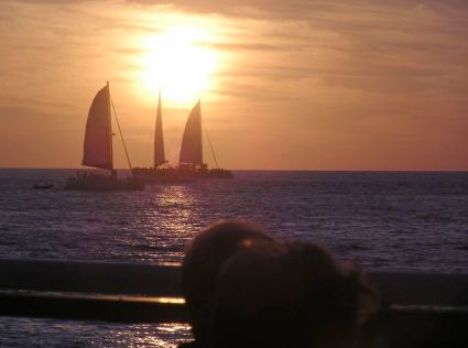 Everyone gathers to watch the sunset from this southernmost point in the continental US. Besides sailing excursions, Key West has become a popular cruise ship stop. If your cruise stops here, make sure to rent a bike!